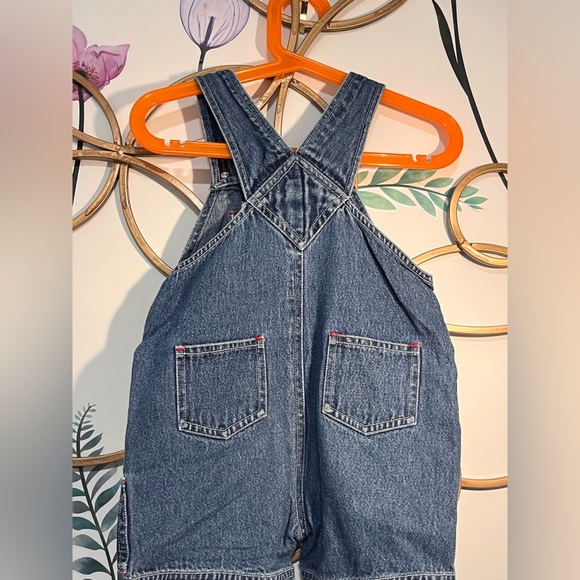 Kids Denim Overalls with Tool Design - Picture 4 of 5